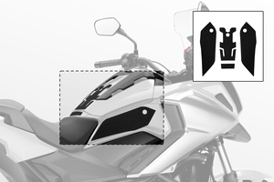 Almohadillas de tanque de combustible antideslizantes para motocicleta XXUN, pegatina de tracción para agarre de rodilla de Gas, Protector para <span class=keywords><strong>Honda</strong></span> NC750X NC700X NC 750X <span class=keywords><strong>700X</strong></span> 2014-2021 - Product Image 4