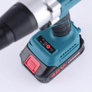 <span class=keywords><strong>Agrafeuse</strong></span> électrique sans fil rechargeable 21V à batterie lithium, <span class=keywords><strong>agrafeuse</strong></span> portable sans balais en acier inoxydable - Product Image 4