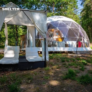 Dôme <span class=keywords><strong>de</strong></span> glamping <span class=keywords><strong>de</strong></span> 7 m <span class=keywords><strong>de</strong></span> diamètre pour hôtel-resort, fabrication directe en <span class=keywords><strong>France</strong></span> - Product Image 6