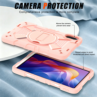 Étui de protection robuste antichoc pour tablette Redmi Pad 2 11 pouces, couleur or rose, pour filles, usage professionnel, voyage en plein air, vente en gros B2B
