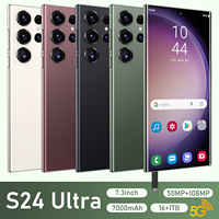 Teléfono Inteligente Android S24 Ultra 5G Original 2024, Teléfono para Juegos con 16+1TB, Pantalla HD de 7.3 Pulgadas y Cámara Trasera de 108MP