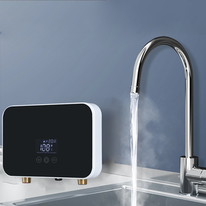 Venta caliente 3.5kW Mini <span class=keywords><strong>calentador</strong></span> <span class=keywords><strong>de</strong></span> agua sin tanque 110V-127V Géiser eléctrico instantáneo <span class=keywords><strong>de</strong></span> calentamiento rápido <span class=keywords><strong>para</strong></span> hoteles y fregaderos al aire libre - Product Image 2