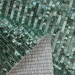 Tela de encaje de lentejuelas 3d para vestido de niños, tejido de poliéster elástico, bordado superdenso, brillante, dorado, 3mm - Product Image 5