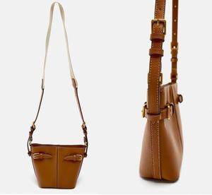 New PU material fashionable bucket bag popular women's crossbody bag - Product Image 5