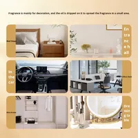 Diffuseur d'huiles essentielles sans alcool à la cannelle, avec fleurs naturelles préservées, sans flamme, DIY, désodorisant d'ambiance, cadeau (60-90)