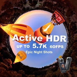 Insta 360 X5, Nueva Cámara de Acción 360, 2400mAh, Video 8K, Resistente al Agua 10M, Cámara Deportiva Panorámica de Gran Angular, MicroSD 128GB - Product Image 6