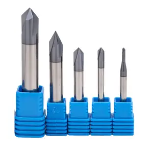 Высококачественные инструменты для ЧПУ WEIX HRC45/50/55, 3 флейки, фрезерная фреза, твердосплавная фреза для алюминия/стали