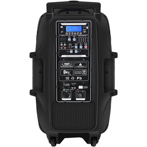 Loa <span class=keywords><strong>Bluetooth</strong></span> di động không dây bán chạy, di động, 15 inch, màu xanh dương, có subwoofer, dành cho trẻ em, sử dụng trong nhà và ngoài trời - Product Image 5