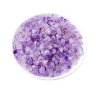 Points d'améthyste naturelle en gros, pierres de cristal brutes en vrac pour diffuseur d'huiles essentielles, aromathérapie, décoration d'aquarium