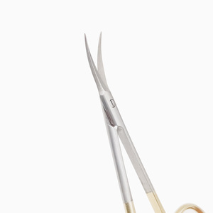 Ciseaux à cuticules en acier inoxydable, coupe-cuticules et éliminateur d'ongles incarnés de style russe avec pointe courbée, outil de salon de manucure - Product Image 3