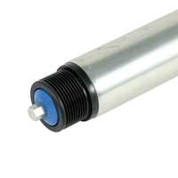 Nouveau Rouleau de Convoyeur à Pignon d'Accumulation en Acier Inoxydable SUS 201/304, Tube PVC, Acier au Carbone, Arbre en Aluminium, Certifié CE, pour Chambre Froide TD75