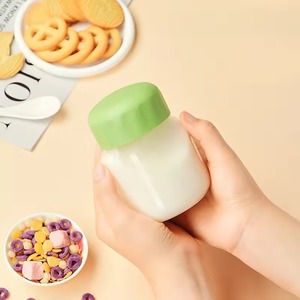 300 ml Küçük Şişman Tasarım Milkshake Bardağı Yüksek Borosilikat Cam Şişe Su Süt Meyve Suyu Çay İçecek için - Product Image 2