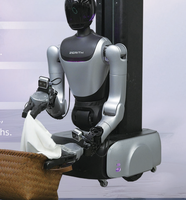 Robot logistique humanoïde bionique à double bras ZERITH H1, moteur PLC, autonomie de 4 à 7 heures, indice de protection IP56, pour la manutention industrielle des marchandises