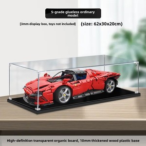 Vitrina Acrílica YLD-Ad19 para 42143, para Superdeportivos, Caja Apilable a Prueba de Polvo para Almacenamiento de Figuras - Product Image 4