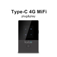 Router WiFi 4G Karbor de Doble Banda, Portátil, Mini, con Ranura para Tarjeta SIM y QoS WEP 2.4GHZ