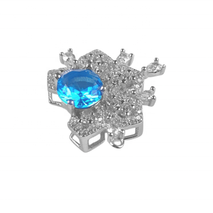 Cierres de despliegue personalizados de plata de ley 925 al por mayor, cierre de pinza para collar, cierre grande de pulsera de 14k para fabricación de joyas - Product Image 2