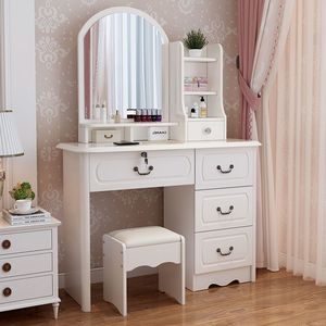 Produits à la mode 2025 nouveau Offre Spéciale <span class=keywords><strong>scandinave</strong></span> blanc chambre meubles <span class=keywords><strong>pas</strong></span> <span class=keywords><strong>cher</strong></span> éclairage maquillage <span class=keywords><strong>commode</strong></span> hôtel Design européen - Product Image 2