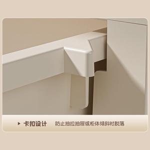 Cartoon Rabbit <strong>Knob</strong> Storage Drawer 3 Layer Modern Plastic Home Storage Organization for Living Room Kitchen Bathroom - Product Image 2
