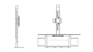 Máquina de Rayos X Digital de Alta Frecuencia de Doble Columna de 50KW Súper Económica para Hospitales, Equipo MSLHX43 - Product Image 4