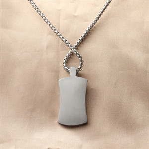 Stainless Steel <b>Playing</b> <b>Card</b> Ace Pendant Necklace Men Punk Retro Style Heart Shape Themed Charm Gift Jewelry 12014 - Product Image 2