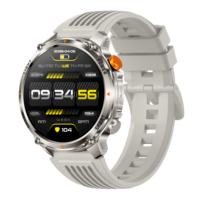 HT45 Neue Outdoor-Sport-Smartwatch Unisex 1100mAh Lange Akkulaufzeit 10-20 Tage IP68 Wasserdicht LED Schlaftracker Kompass