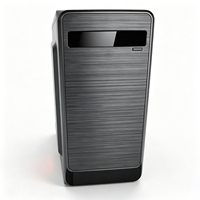 Boîtier PC Gaming Micro-ATX Mid-Tower Noir avec Ventilateur RGB – Vente en Gros Direct Usine