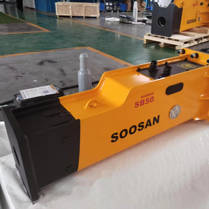 Nouveau marteau brise-roche hydraulique de type boîte SB50 avec burin pour excavatrice de 11 à 16 tonnes, accessoire minier, machinerie de construction - Product Image 1