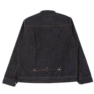 Chaqueta de mezclilla para hombre de alta calidad con botones, chaqueta de mezclilla japonesa pesada, chaqueta de mezclilla cruda vintage americana para hombre - Product Image 2