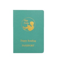 Passeport de jeu pour enfants imprimé en couleur, avec motifs animaux en papier spécial et couverture en PU, idéal pour le sport et les voyages