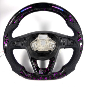 Asiento Led <span class=keywords><strong>Seat</strong></span> Cobra MK3, Volante de Fibra de Carbono Forjado para Cupra Ateca, Accesorios para Automóviles - Product Image 1