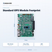 Module OPS Mini PC pour tableau blanc interactif, affichage numérique, terminal en libre-service, vidéoconférence, salle de classe