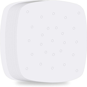 Joinhot Silicone Steamer Liners Punched Paper 10x10cm For Air Fryer And Steamer Baking Accessories - Product Image 3