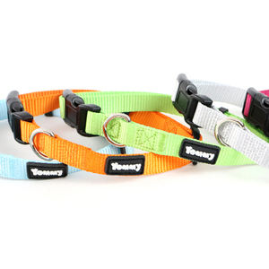 Collier de chien personnalisé à libération rapide en nylon lisse 1.0* 20-30cm, style tactique, motif animal, lumières LED, pour l'entraînement et la promenade - Product Image 4