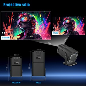 Mini Proyector LCD Portátil HY320 5G WIFI, Android 11, 200 ANSI Lúmenes, Pantalla Inteligente con Función Espejo, Video Full HD 720P 4K para el Hogar - Product Image 4