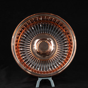 <b>Polished</b> Gloden Forged Wire Wheel 6061 Structure 20 Inch 22 Inch 24 Inch 26 Inch Custom Passenger <b>Car</b> Wheels - Product Image 3