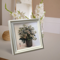 L'art mural élégant Art déco 3D avec cadre doré imprime une peinture décorative élégante nature morte