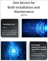 Ftth Multi Fungsi Mini Otdr Nk4200 Tester Opm Vfl Event Map Laser Sourcer Mini Otdr Serat Optik Nk 4200