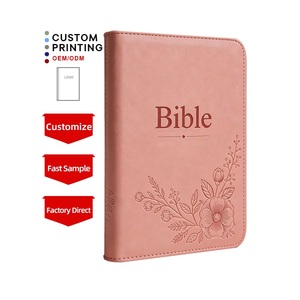 <span class=keywords><strong>Biblia</strong></span> Clásica Luis Segunda Versión Francesa, Servicio de Impresión de Libros de Tapa Blanda, <span class=keywords><strong>Biblia</strong></span> de Estudio Rosa de Cuero PU para Mujeres - Product Image 1