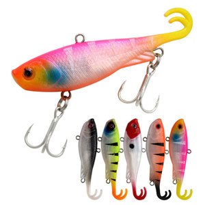 Lot De 8 Leurres De Pêche Souples Coulants De 14 G Avec Hameçon