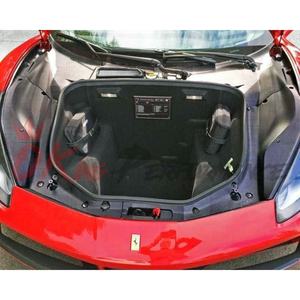 ฝาปิดด้านหน้าทำจากคาร์บอนไฟเบอร์สำหรับ <span class=keywords><strong>Ferrari</strong></span> <span class=keywords><strong>488</strong></span> <span class=keywords><strong>GTB</strong></span> แมงมุม Trunk Storage Trim - Product Image 2