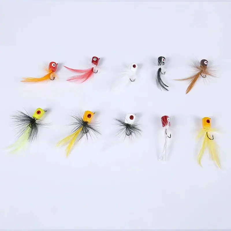 Fishing Accessories Lure Fishing Materials Fly tying hook artificial fish head Fishing Gear