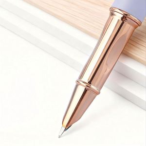 Custom Logo High Quality 1.0mm <b>Erasable</b> Business Gift Classic Design Rainbow Color Metal Fountain <b>Pen</b> Promotional Ballpoint <b>Pens</b> - Product Image 3