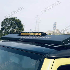 Pour <span class=keywords><strong>Suzuki</strong></span> Jimny galerie de toit avec lumière LED JB64 JB74 2018 2019 2020 2021 <span class=keywords><strong>2022</strong></span> 2023 2024 haut bagages barre transversale Rail panier support - Product Image 3