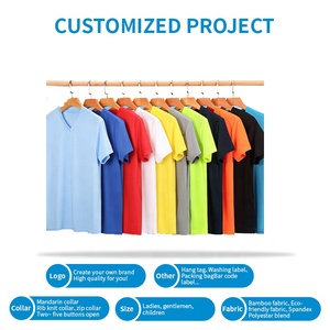 Custom Logo Dye-Sublimation Men Polo Shirt Polyester Short Sleeve Wholesale Moisture-Wicking