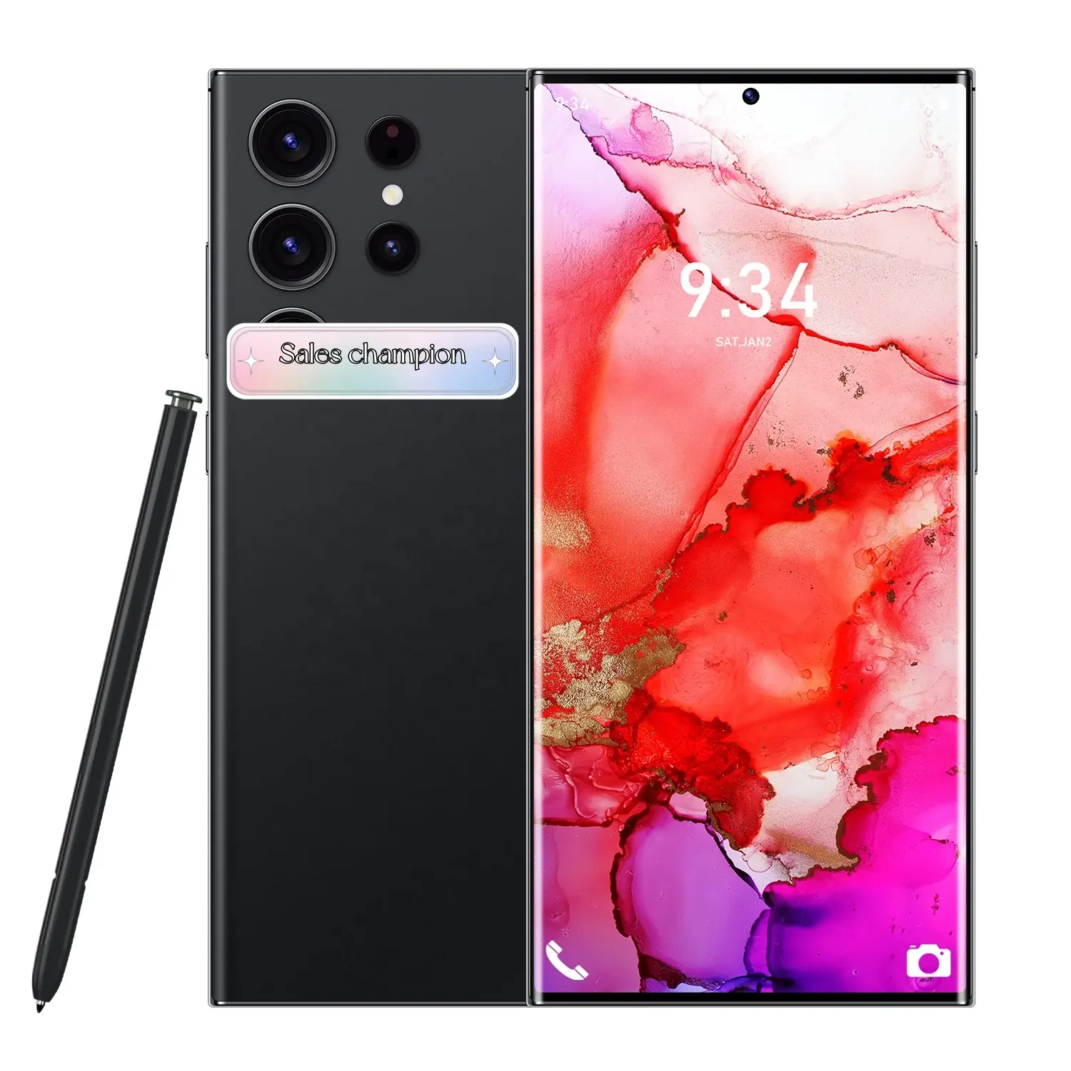 गर्म बेच 5G Smarephone s23 अल्ट्रा मूल 7.2 इंच 16GB + 1TB 48 + 108 सांसद चेहरा मान्यता स्मार्टफोन सेल मोबाइल फोन