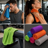 Serviette rafraîchissante personnalisée avec logo - Serviette glacée imprimée par sublimation avec votre propre marque, fabricant de serviettes de sport à séchage rapide