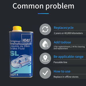 Veas Dot 4 Brake Oil Líquido de frenos hecho en fábrica Lubricante de automóvil de alta calidad en 1000ml Buen reemplazo para Dot 4 Brake Oil - Product Image 4