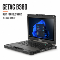 Ordinateur portable B360 13.3 \ "entièrement robuste pour service sur le terrain 1400 Nits processeur Core de 10e génération écran tactile capacitif