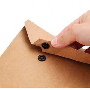 Sacs en papier kraft de qualité alimentaire recyclables avec logo imprimé sur mesure, revêtement UV, poignées, commandes personnalisées, emballage pour vêtements, bougies - Product Image 5