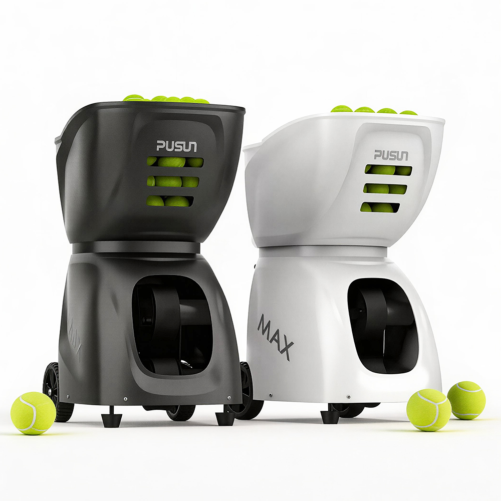 PUSUN Professional Tennis Ball Machine APP Control Tennis Ball Launch Training Shooting Machine Tennis Training Equipment Coach